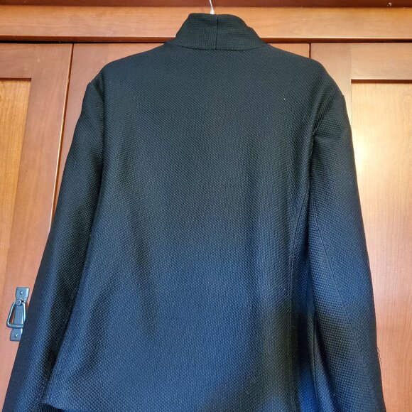 Eileen Fisher Woman Black Wool Jacket 1X - 2X - Picture 3 of 8